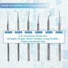 A2Z Scilab 17 Pcs Dental Picks Professional Stainless Steel Tools A2Z-ZR-KIT-151